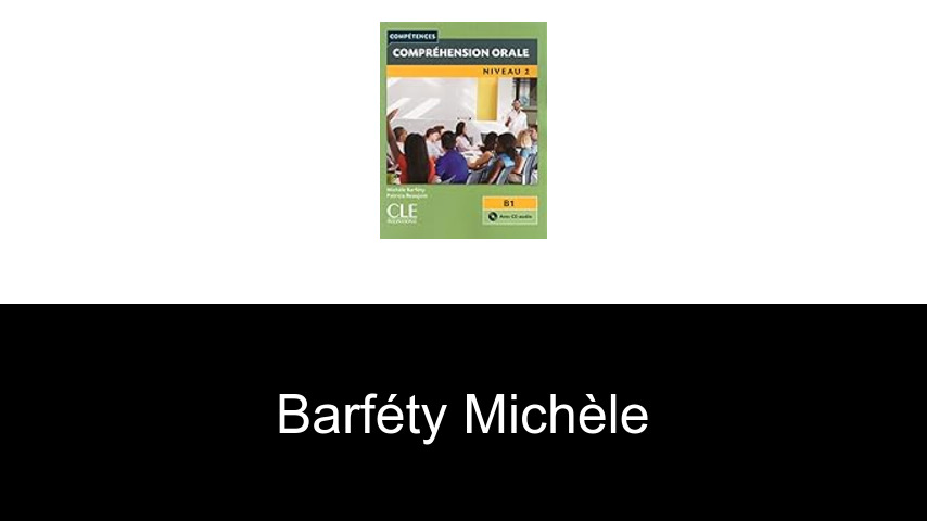livres de Barféty Michèle