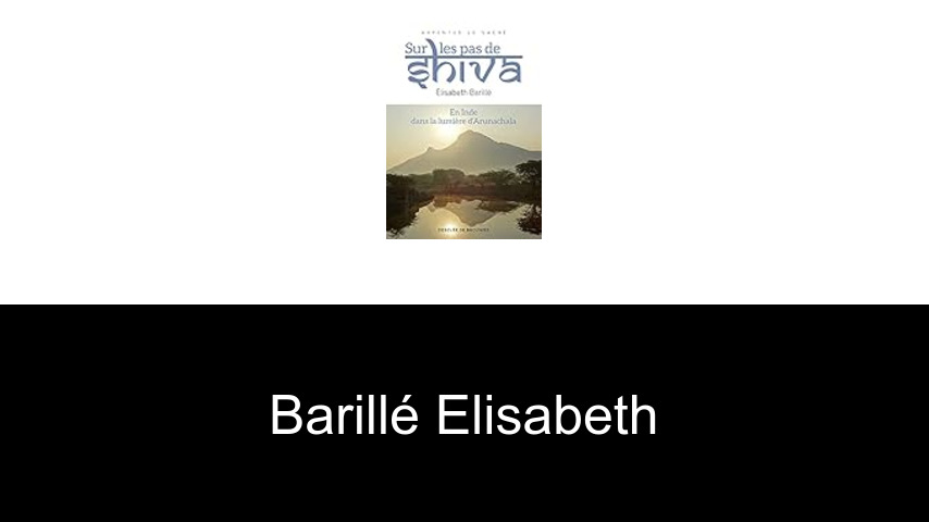 livres de Barillé Elisabeth