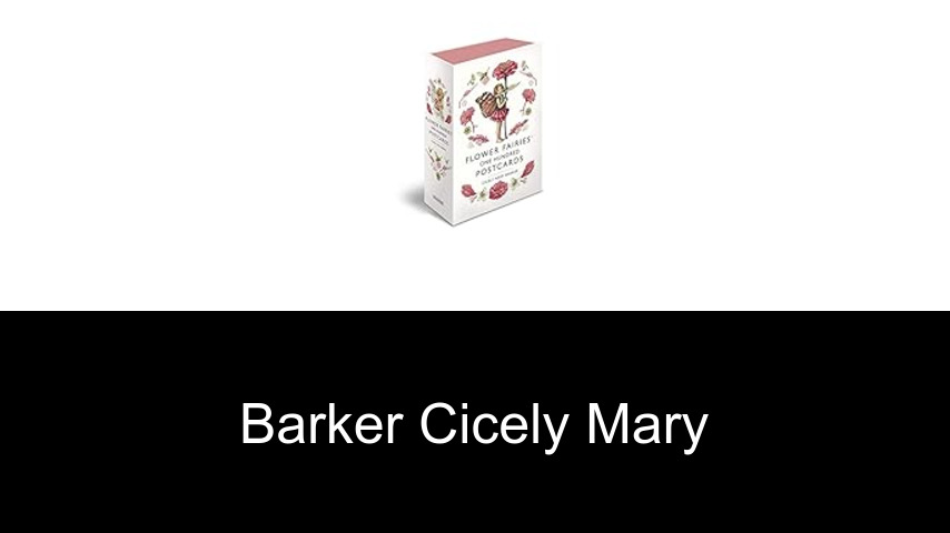 livres de Barker Cicely Mary
