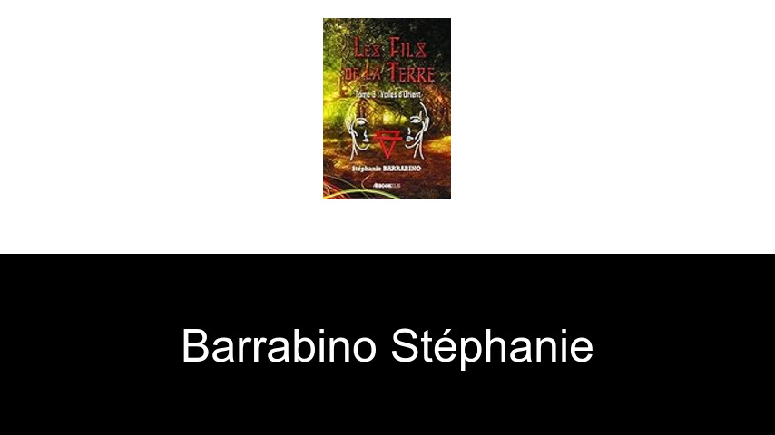 livres de BARRABINO Stéphanie