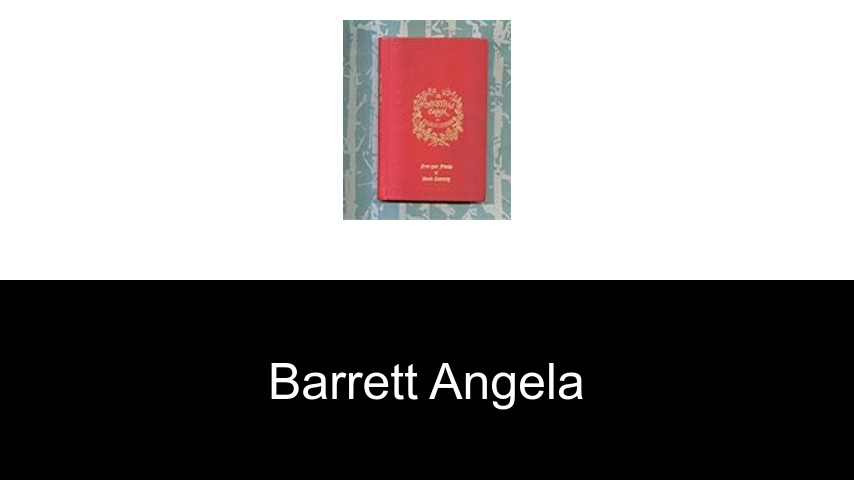 livres de Barrett Angela