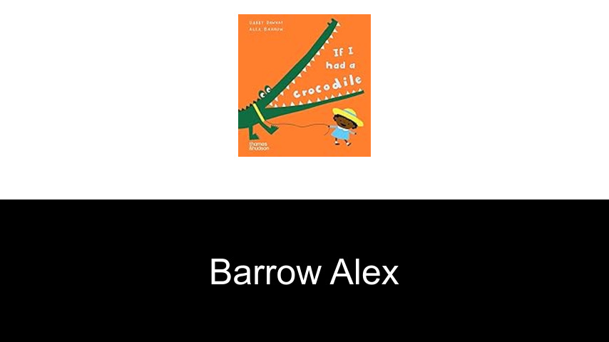 livres de Barrow Alex