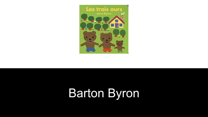 livres de Barton Byron
