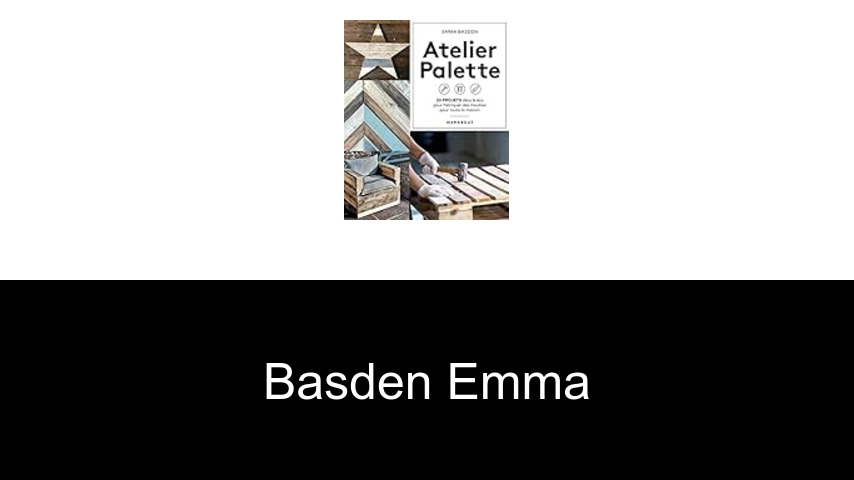 livres de Basden Emma