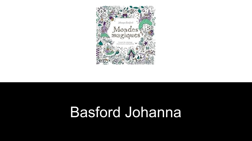 livres de Basford Johanna