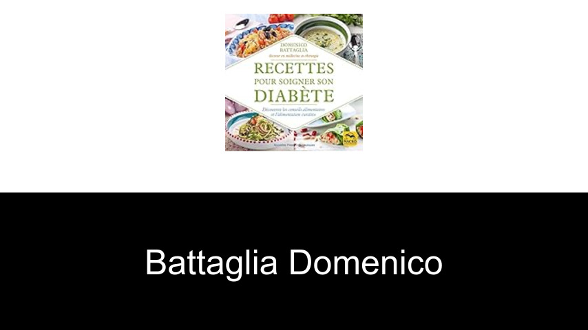 livres de Battaglia Domenico