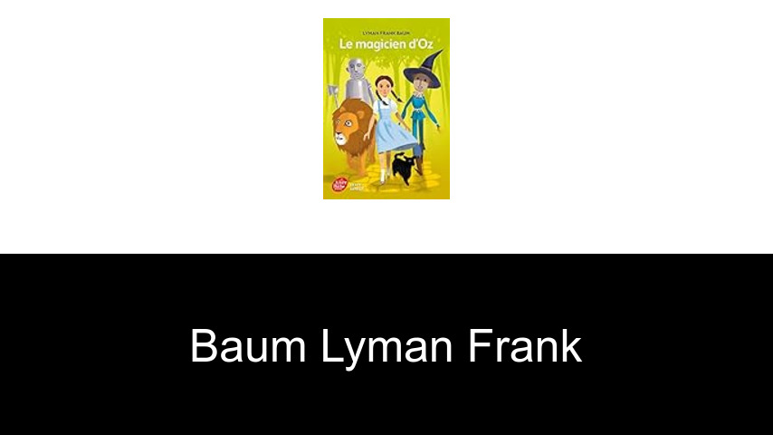 livres de Baum Lyman Frank