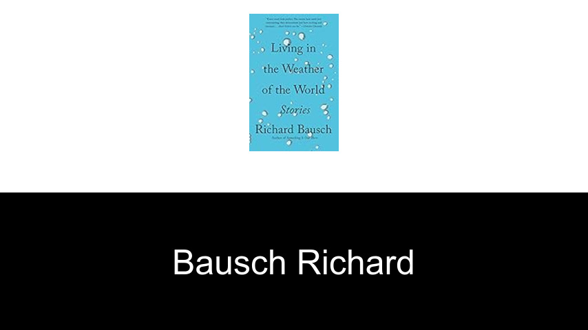 livres de Bausch Richard