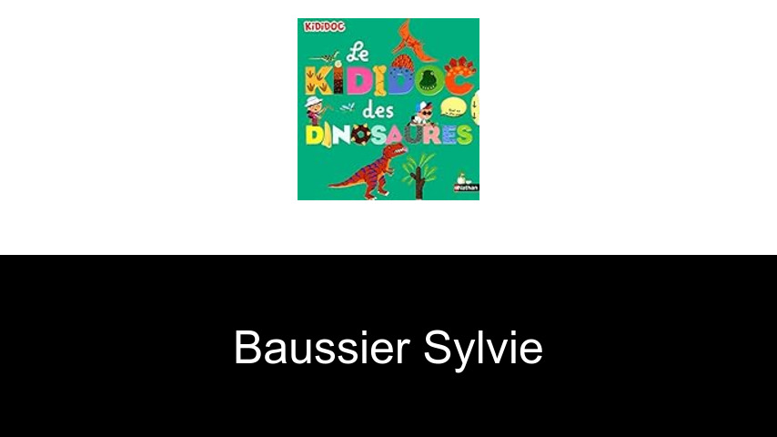 livres de Baussier Sylvie