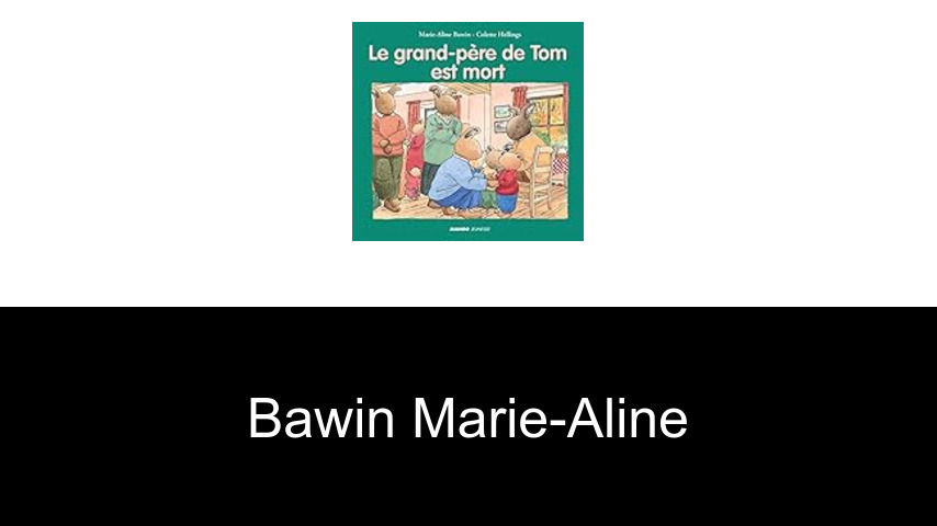livres de Bawin Marie-Aline