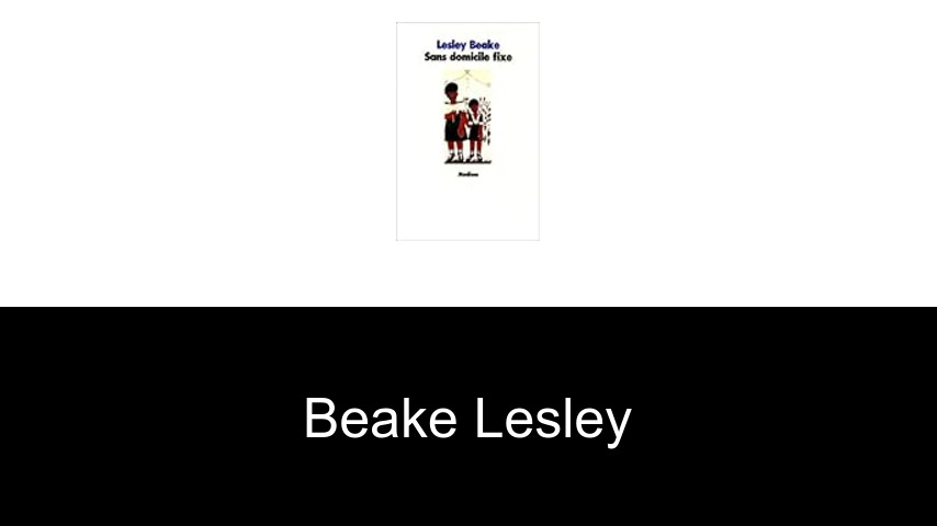 livres de Beake Lesley
