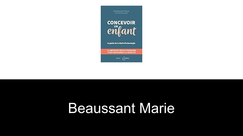 livres de Beaussant Marie