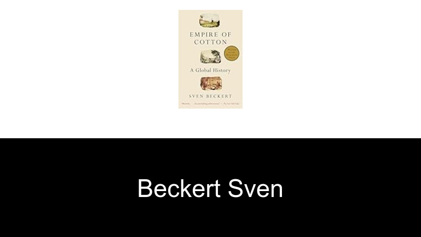 livres de Beckert Sven