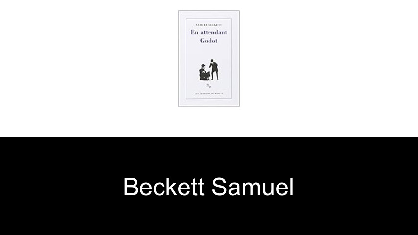 livres de Beckett Samuel