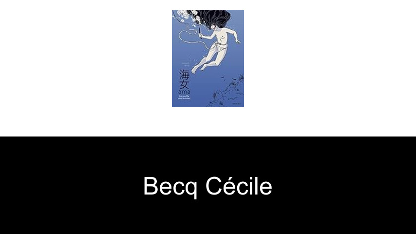 livres de Becq Cécile