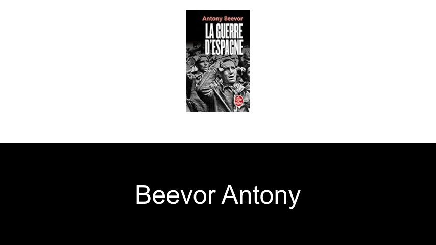 livres de Beevor Antony