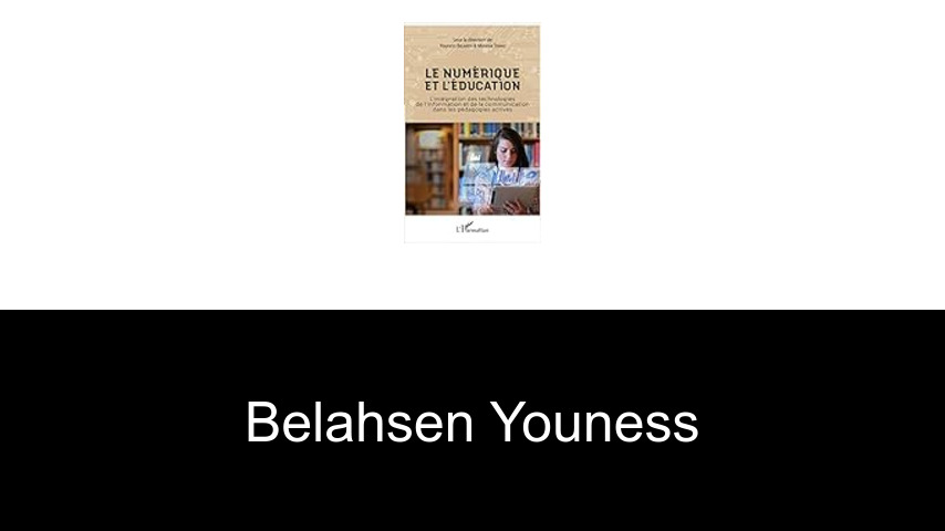 livres de Belahsen Youness