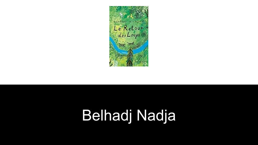 livres de Belhadj Nadja