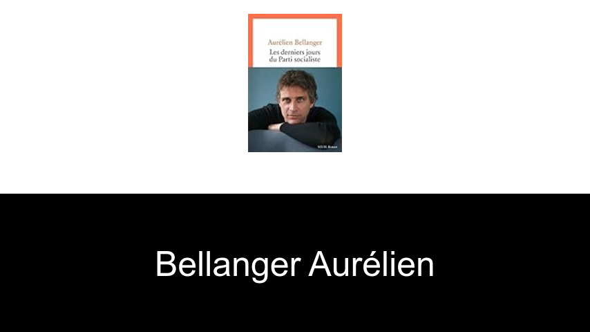 livres de Bellanger Aurélien