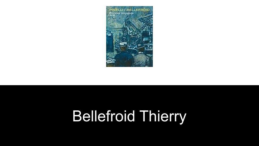 livres de Bellefroid Thierry