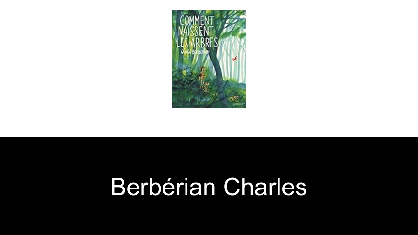 livres de Berbérian Charles