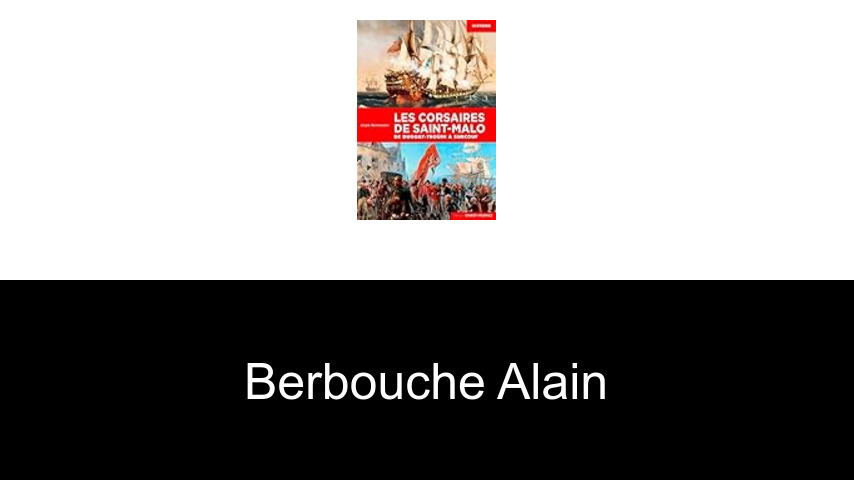 livres de Berbouche Alain