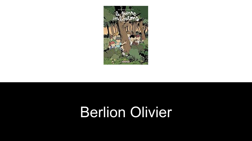 livres de Berlion Olivier