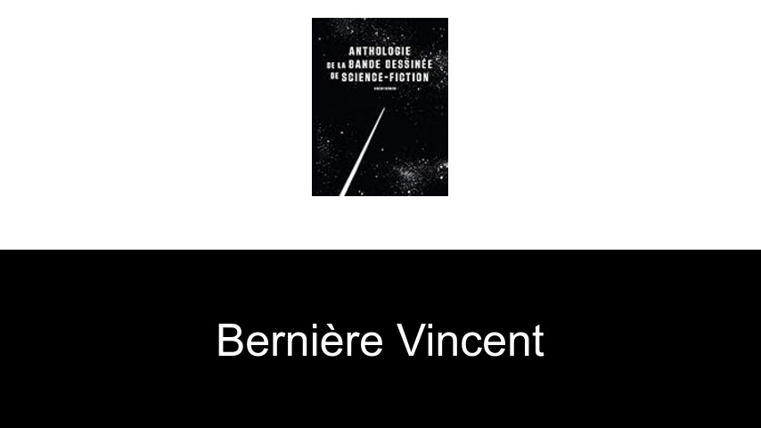 livres de Bernière Vincent