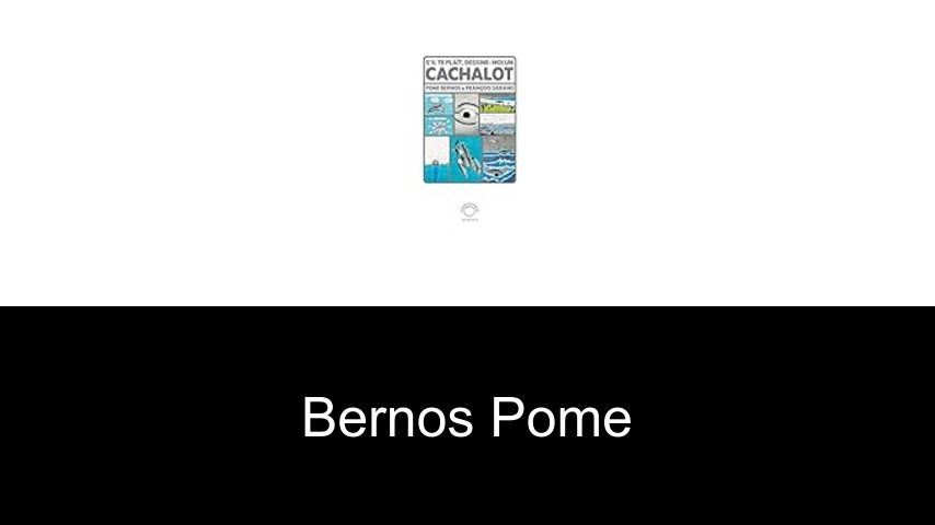 livres de BERNOS POME