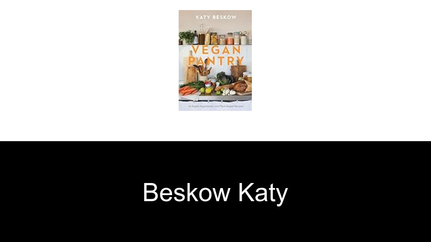 livres de Beskow Katy
