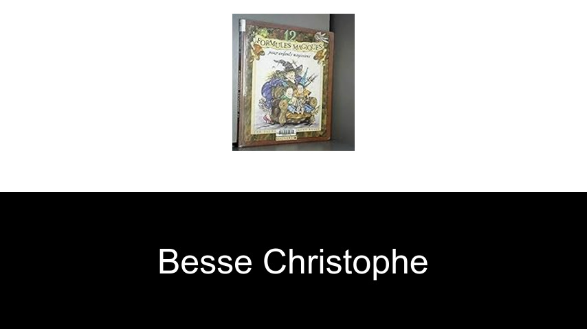 livres de Besse Christophe