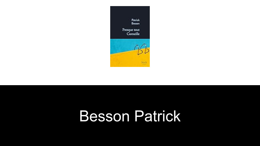 livres de Besson Patrick