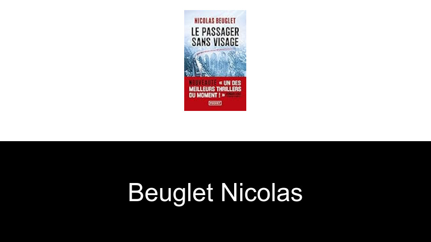 livres de Beuglet Nicolas