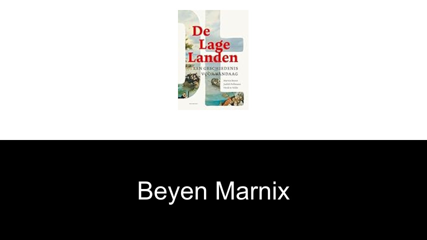 livres de Beyen Marnix