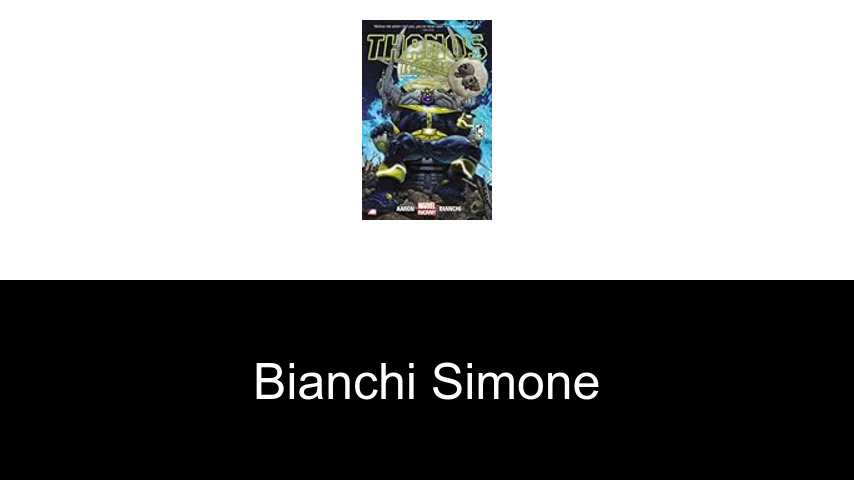 livres de Bianchi Simone
