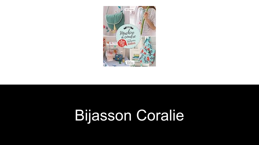 livres de Bijasson Coralie