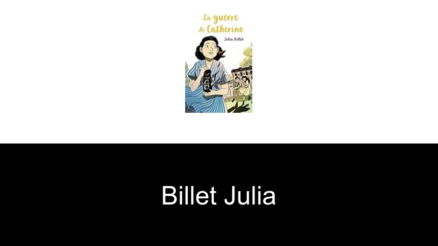 livres de Billet Julia