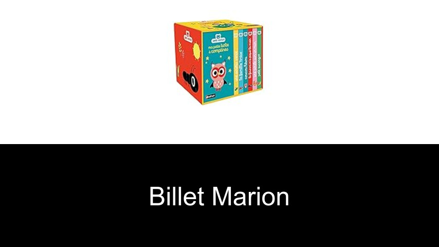 livres de Billet Marion