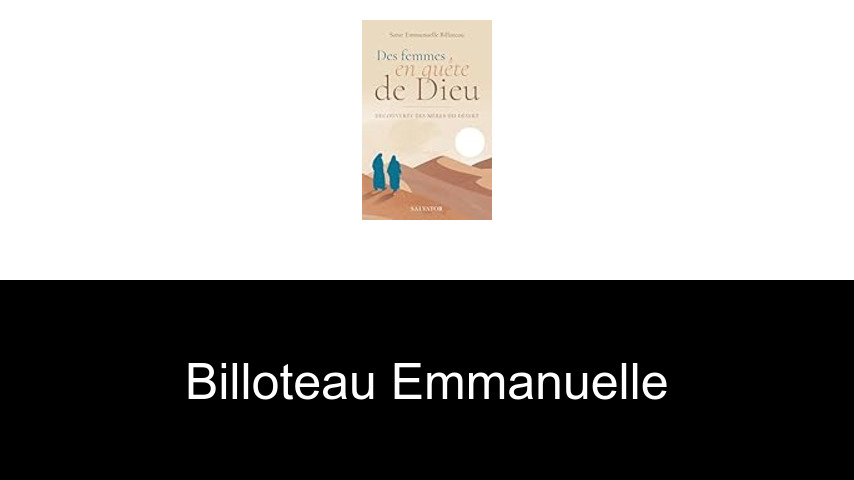 livres de Billoteau Emmanuelle