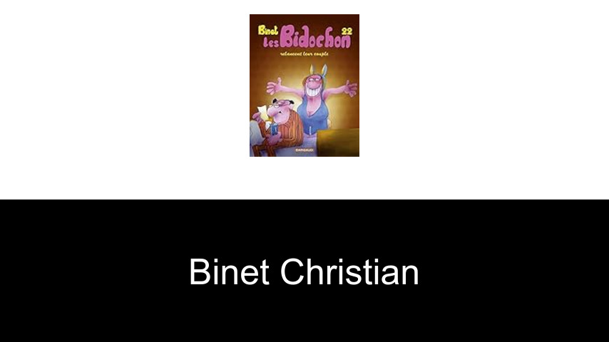 livres de Binet Christian