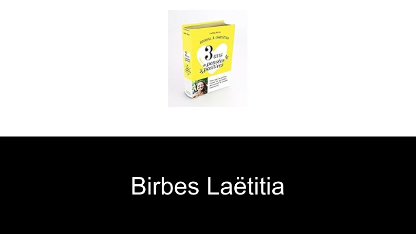 livres de Birbes Laëtitia