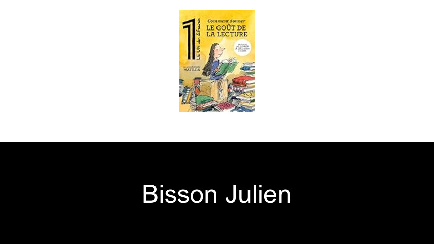 livres de Bisson Julien