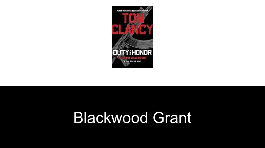 livres de Blackwood Grant