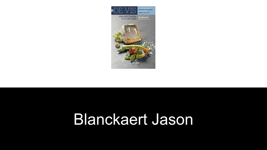livres de Blanckaert Jason