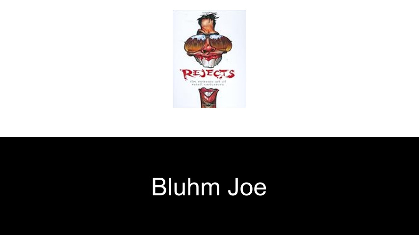 livres de Bluhm Joe