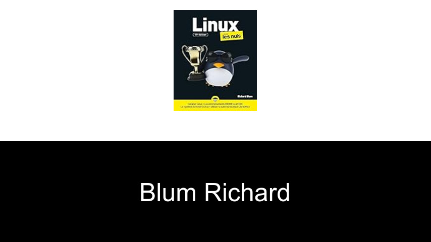 livres de Blum Richard