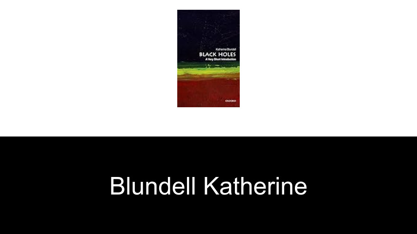 livres de Blundell Katherine