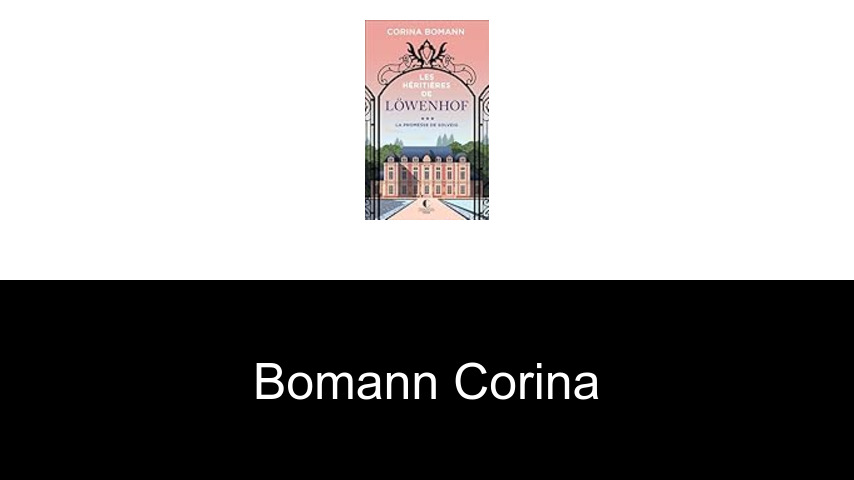 livres de Bomann Corina