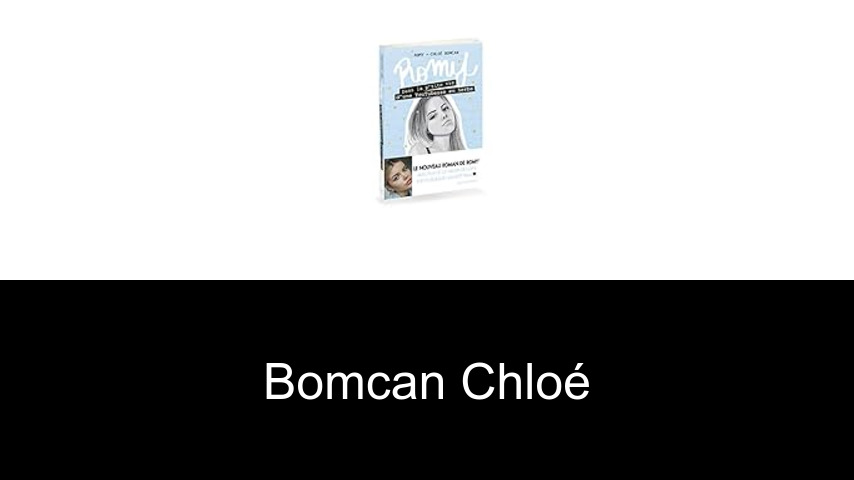 livres de Bomcan Chloé