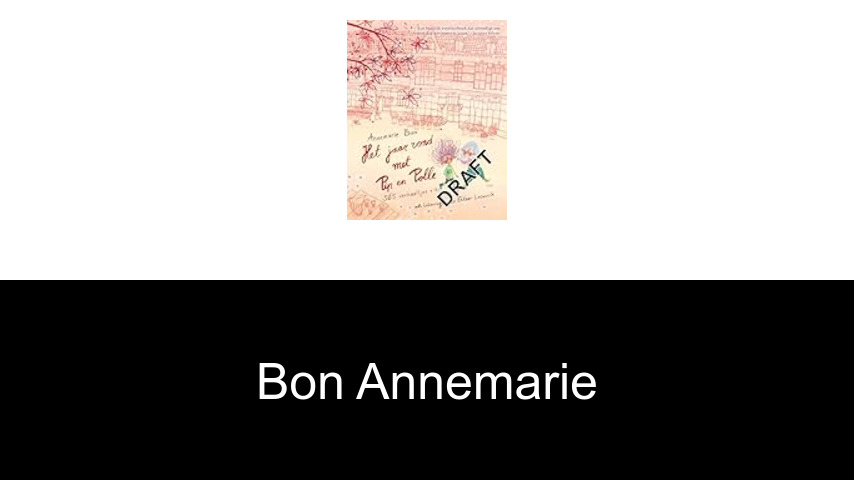 livres de Bon Annemarie